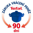 Tefal CLIPSO - záruka vrácení peněz do 90 dnů