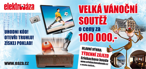 Vánoční soutěž o ceny za 100 000,- Vánoční soutěž o ceny za 100 000,-